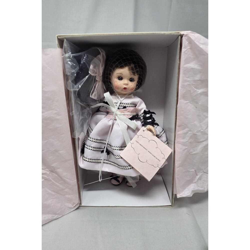 Vintage Madame Alexander Wendy Doll - Party Dress Wendy in Original Box w/ Tag